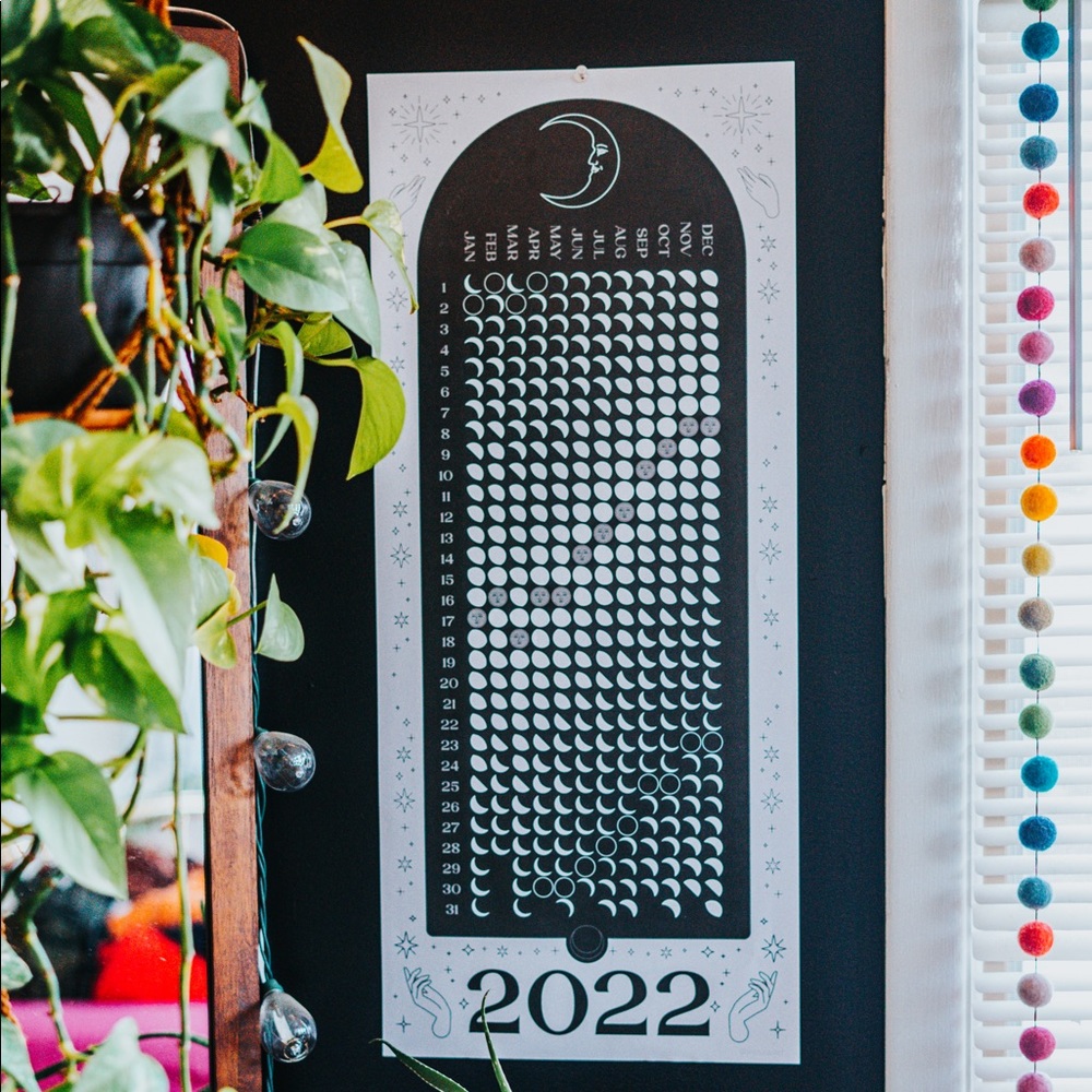 2022 Moon Calendar 🌙 🗓